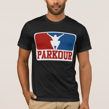 Parkour League T-shirt by MalaysiaGiftsShop at Zazzle