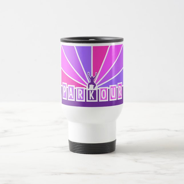 PARKOUR mug - choose style & color (Center)