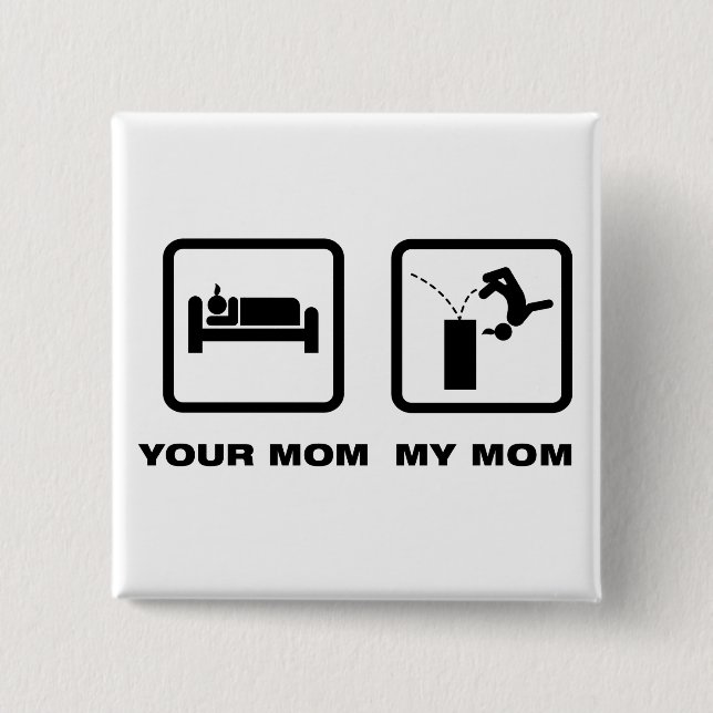 Parkour Pinback Button (Front)