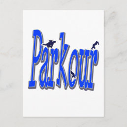 Parkour Postcard