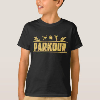 Parkour Runaway Extreme Sports Stunt Free Running T-Shirt