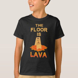 Parkour The Floor is Lava T-Shirt