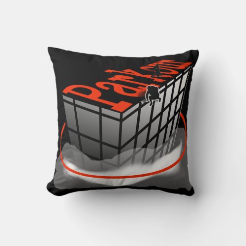 Parkour Throw Pillow