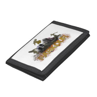 parkour trifold wallet