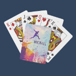 Parkour Urban Free Running Free Styling Modern Art Playing Cards