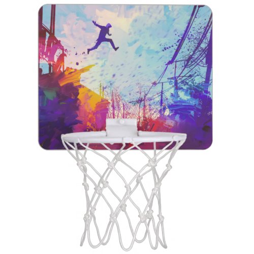 Parkour Urban Free Running Free Styling Sports Art Mini Basketball Hoop