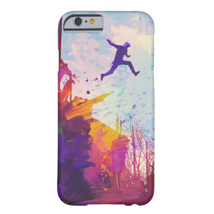 Parkour Urban Free Running Freestyling Modern Art Barely There iPhone 6 Case