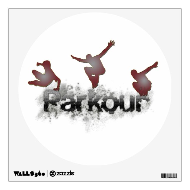 Parkour Wall Decal (Front)