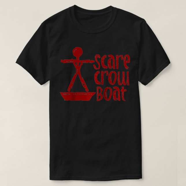 Parks & Recreation Scarecrow Boat  T-Shirt (Design Front)
