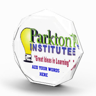 PARKTON INSTITUTE ACRYLIC AWARD