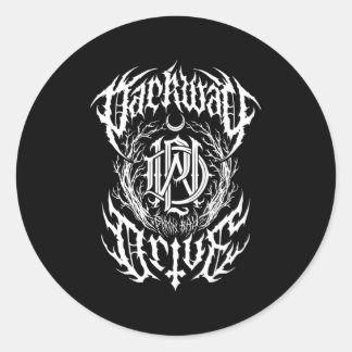 Parkway Drive Official Merchandise Metal Crest Classic Round Sticker