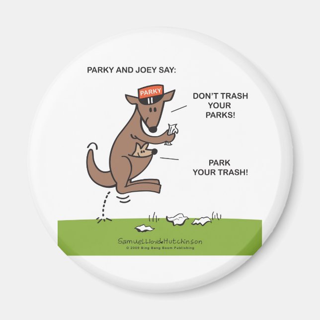 Parky & Joey Magnet (Front)