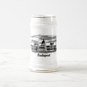 Parliament Budapest Hungary Gifts Beer Stein