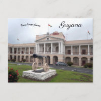 Parliament Building in Georgetown Guyana
