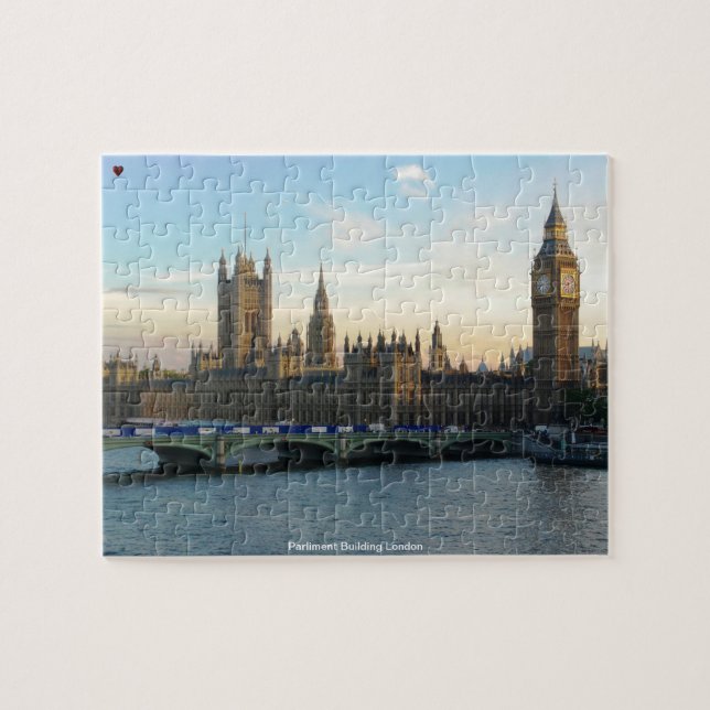 Parliament Buildings London Jigsaw Puzzle (Horizontal)