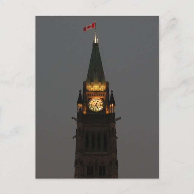 Parliament Buildings Ottawa - Post Card (Front)