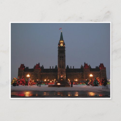 Parliament Buildings Ottawa Postcard