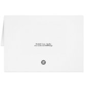 Parliament - Elizabeth Tower - Big Ben Card (Back Horizontal)