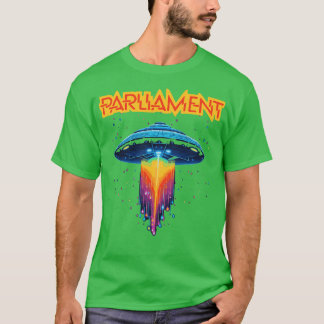 Parliament Funkadelic Retro Mothership Rock Funk T-Shirt