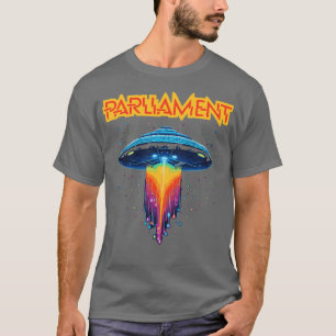 Parliament Funkadelic Retro Mothership Rock Funk T-Shirt