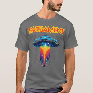 Parliament Funkadelic Retro Mothership Rock Funk T-Shirt