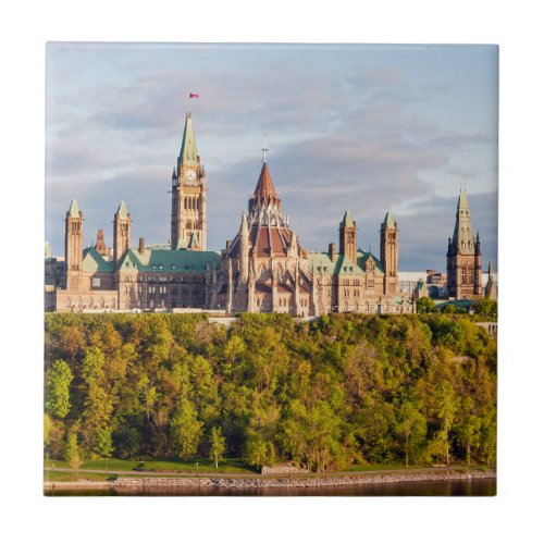 Parliament Hill in Ottawa Ceramic Tile