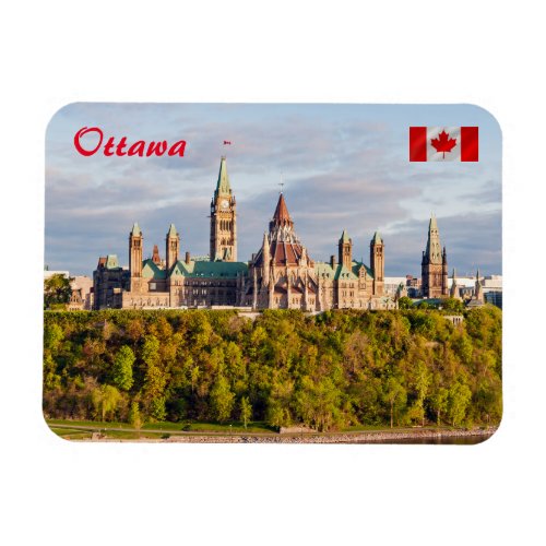 Parliament Hill in Ottawa Magnet