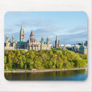 Parliament Hill in Ottawa - Ontario, Canada Mouse Pad