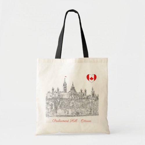 Parliament Hill in Ottawa _ Ontario Canada Tote Bag