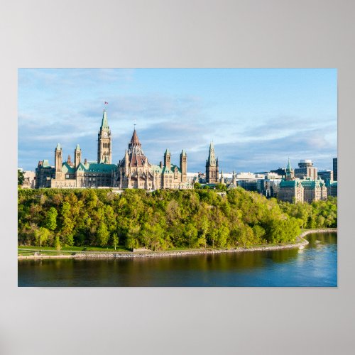 Parliament Hill in Ottawa Poster