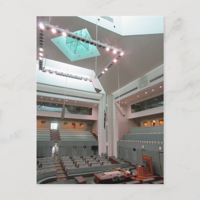 parliament house reps postcard (Front)