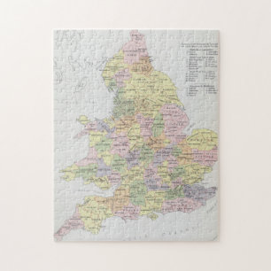 Parliamentary Representation England & Wales Jigsaw Puzzle