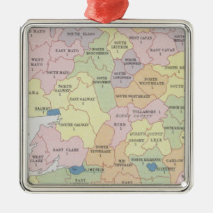 Parliamentary Representation Ireland Metal Ornament