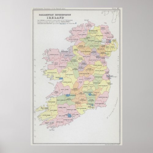 Parliamentary Representation  Ireland Poster