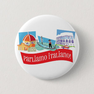 Parliamo Italiano Button