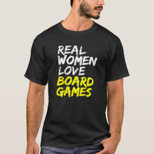 Parlor Game Night Women Love Board Games T-Shirt