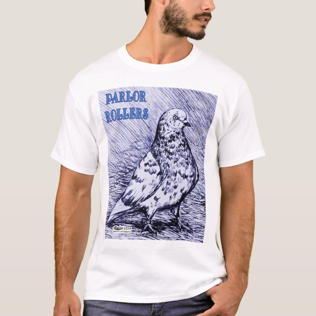 Parlor Roller Pigeon T-Shirt (Front)