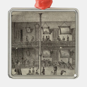 Parlors of the Arlington, Ocean Grove, NJ Metal Ornament