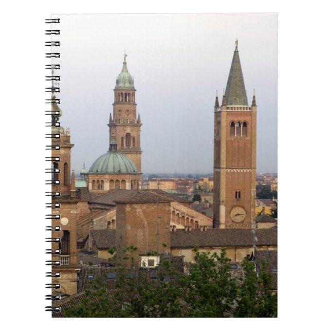 Parma city center; Battistero church on the Notebook (Front)