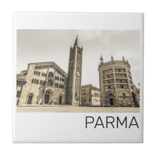 Parma Emilia Romagna Piazza Del Duomo Italy Ceramic Tile