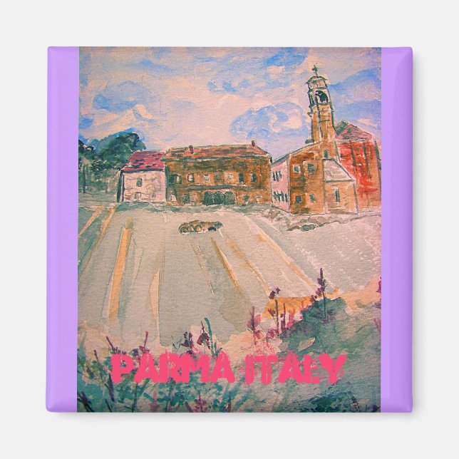 parma italy art magnet (Front)