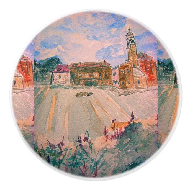 parma italy ceramic knob (Front)