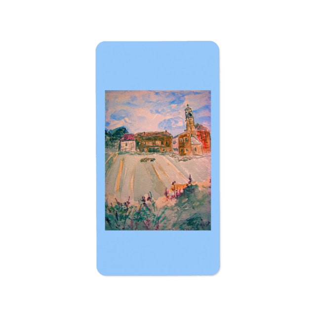 parma italy label (Front)