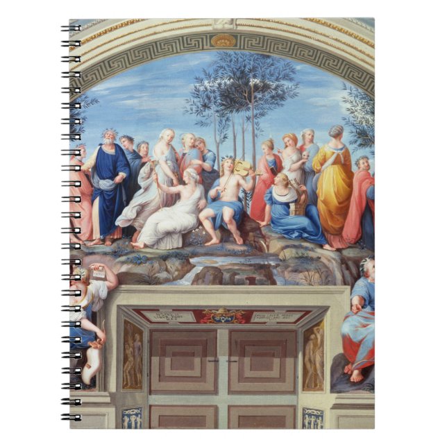 Parnassus and the Disputa, from the Stanza della S Notebook (Front)