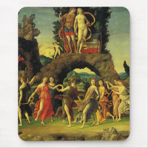 Parnassus Mars and Venus by Andrea Mantegna Mouse Pad