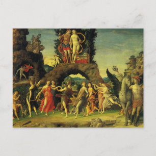 Parnassus, Mars and Venus by Andrea Mantegna Postcard
