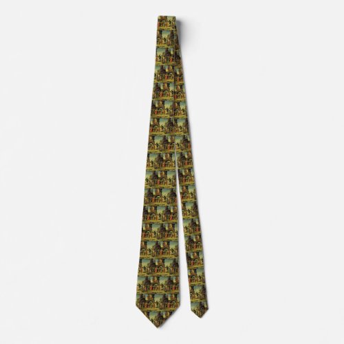 Parnassus Mars and Venus by Andrea Mantegna Tie