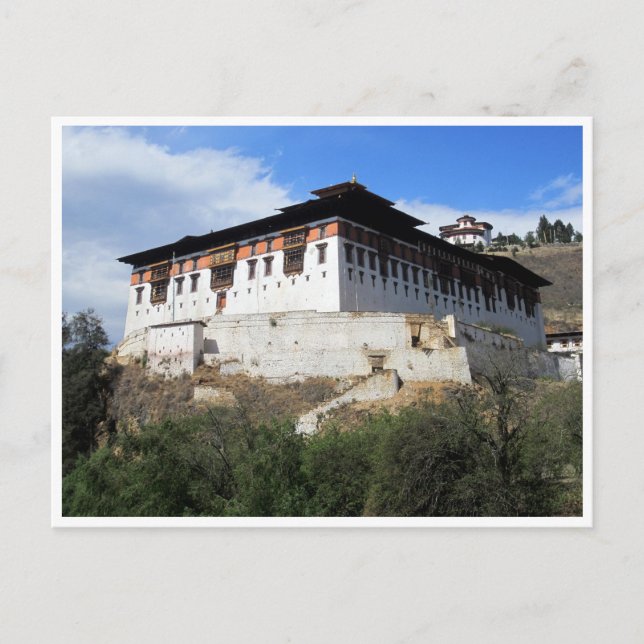paro dzong impress postcard (Front)