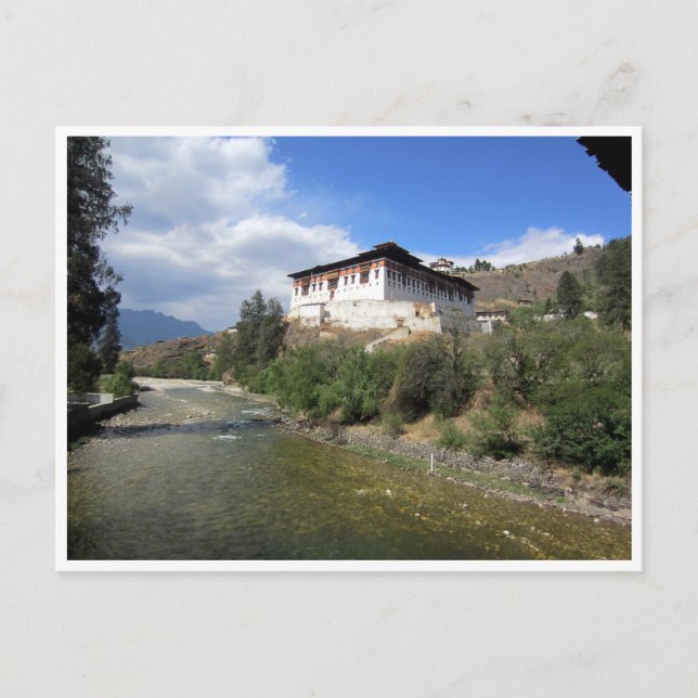 paro dzong postcard (Front)