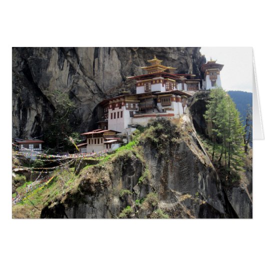 paro taktsang cards (Front Horizontal)
